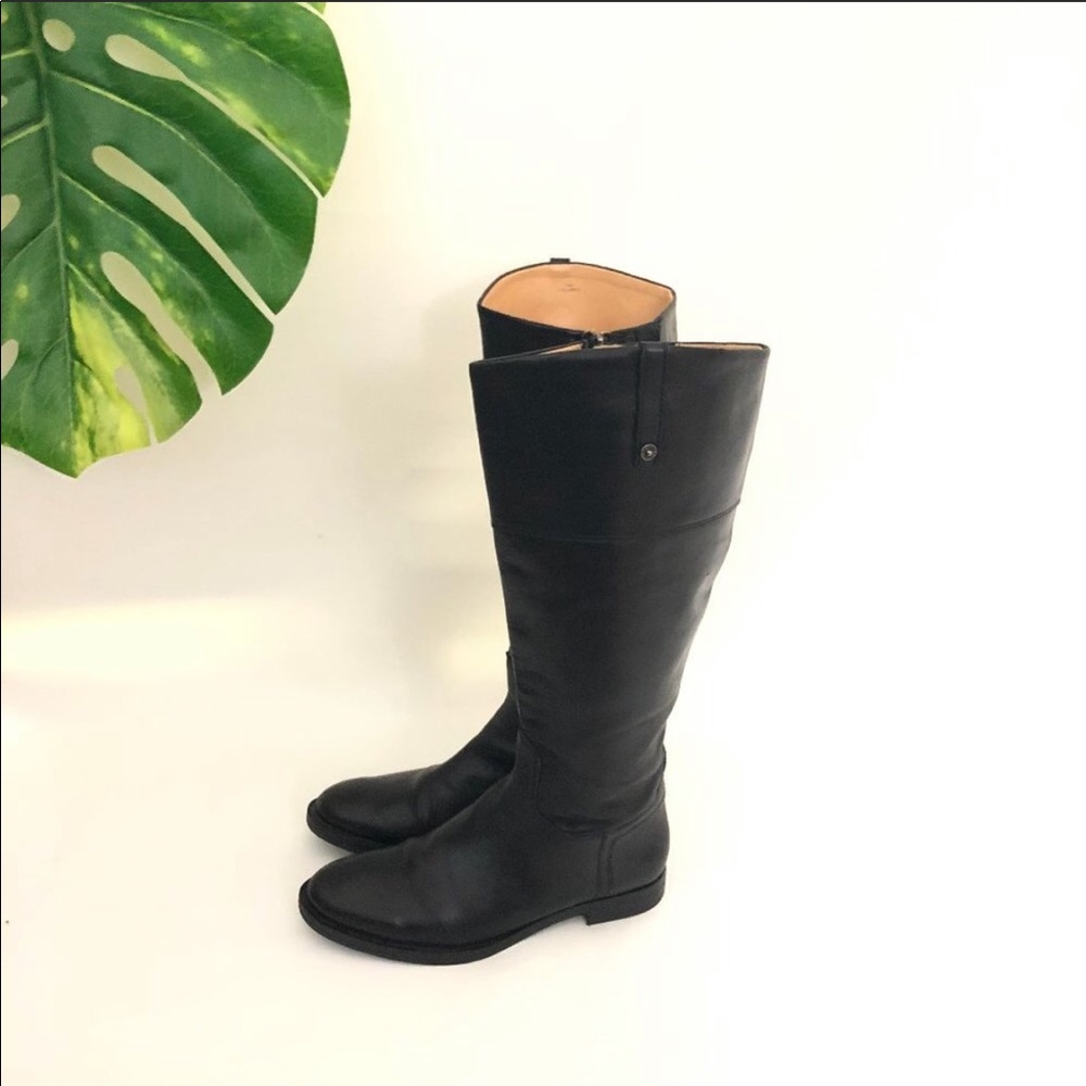 Enzo Angiolini Ellerby Black Riding Boots 7.5